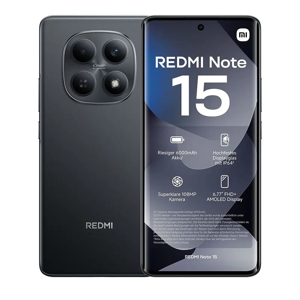 Xiaomi Redmi Note 15 Dual Sim - 256GB, 8GB Ram, 5G