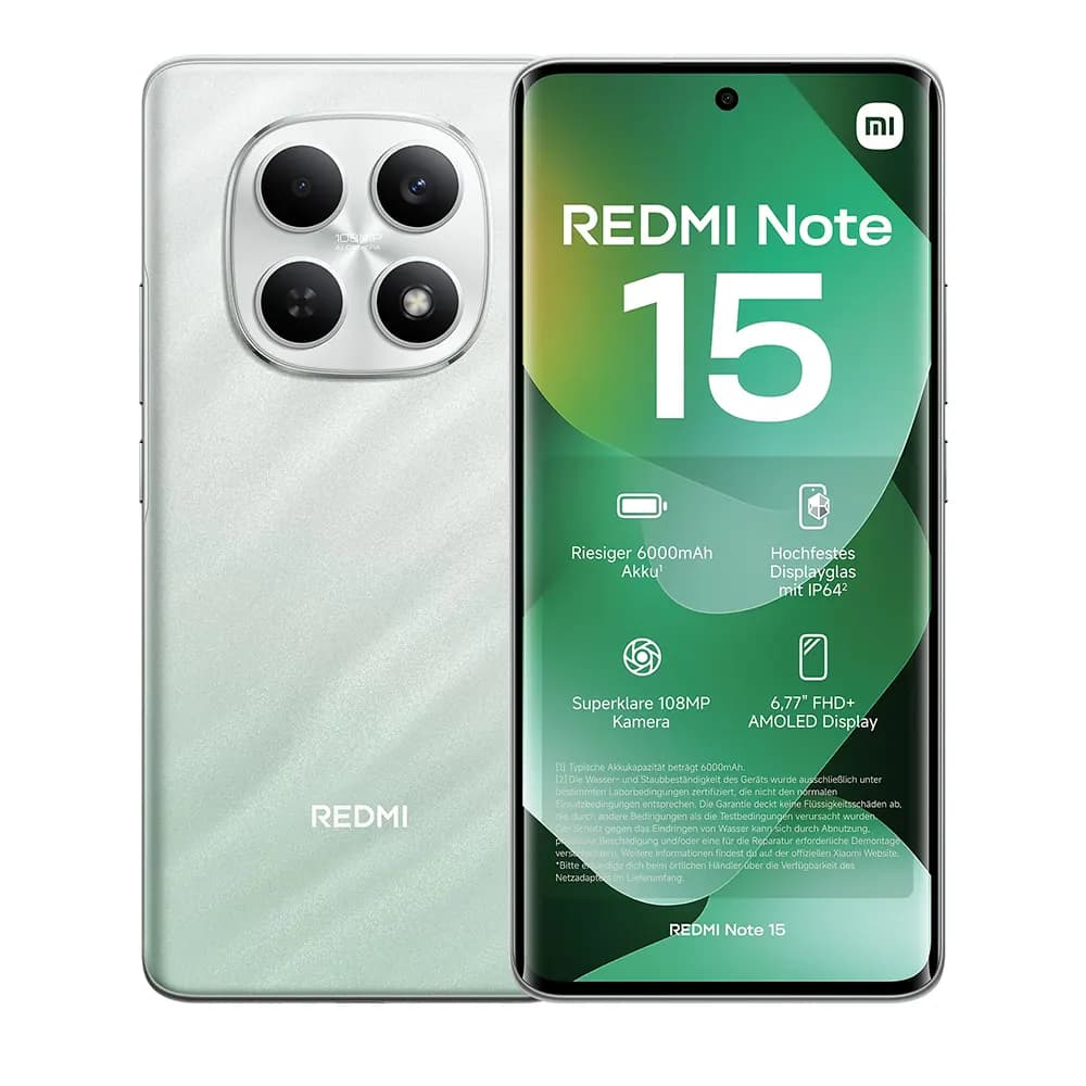 Xiaomi Redmi Note 15 Dual Sim - 256GB, 8GB Ram, 4G