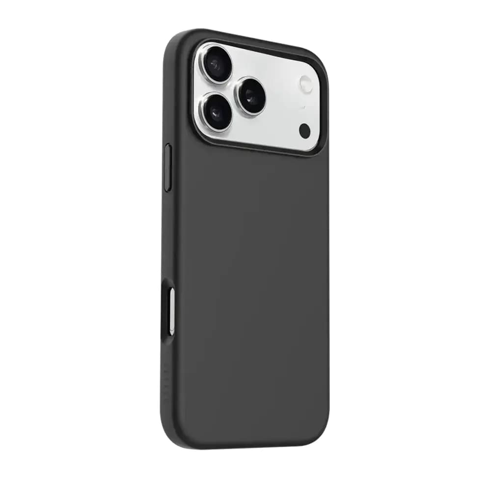 Levelo Iris Magsafe Liquid Silicone Black Case | iPhone 17 Pro Max