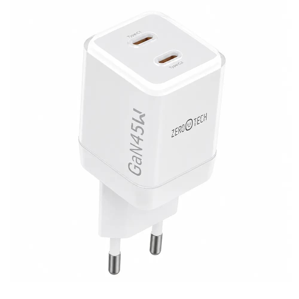 Zerotech A70 Fast Charger Dual PD 70w | GaN