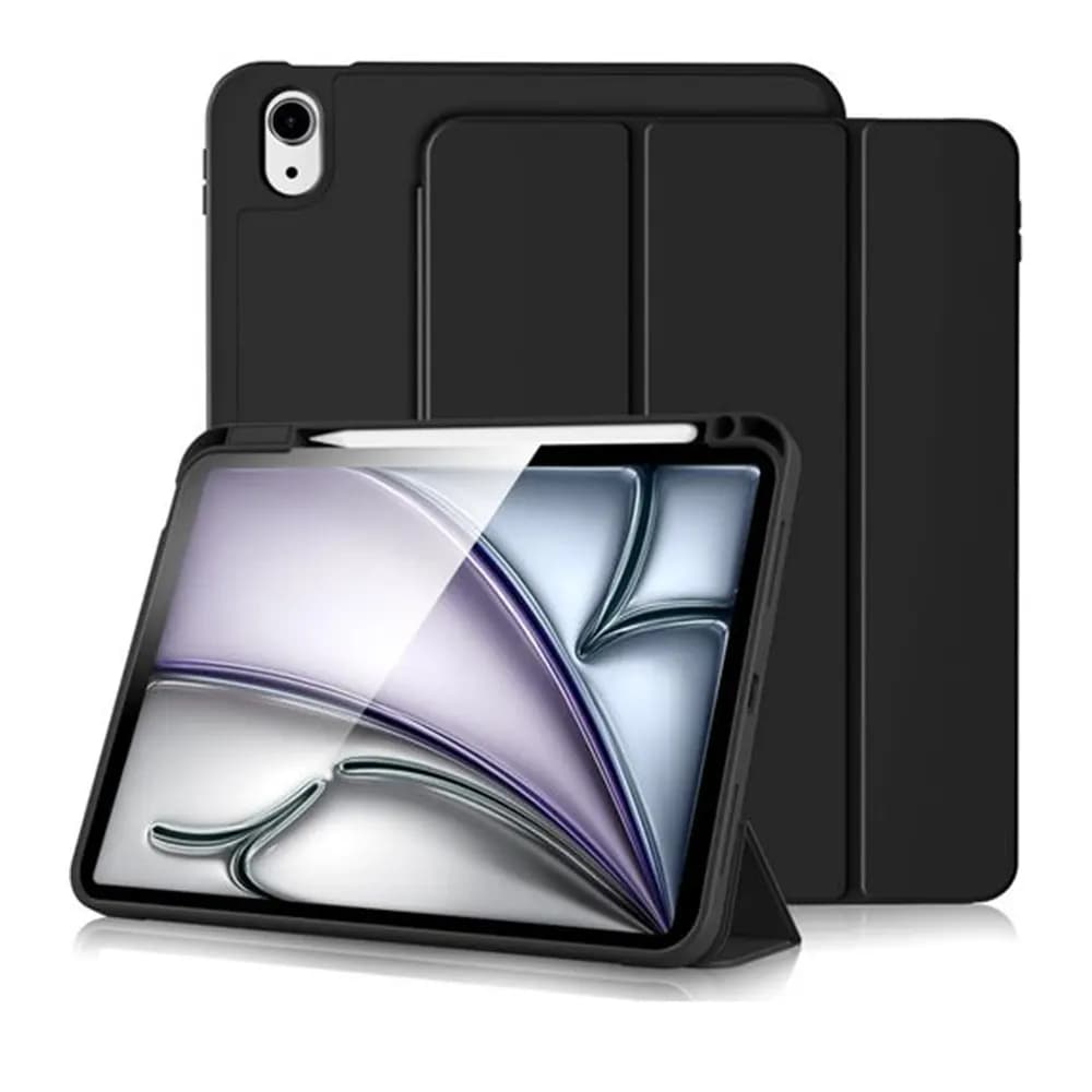 Generic Protective Black Case with Grip for iPad Air 11