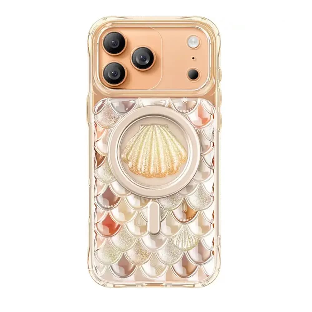 Levelo Pearl 3D Orange Case | iPhone 17 Pro Max