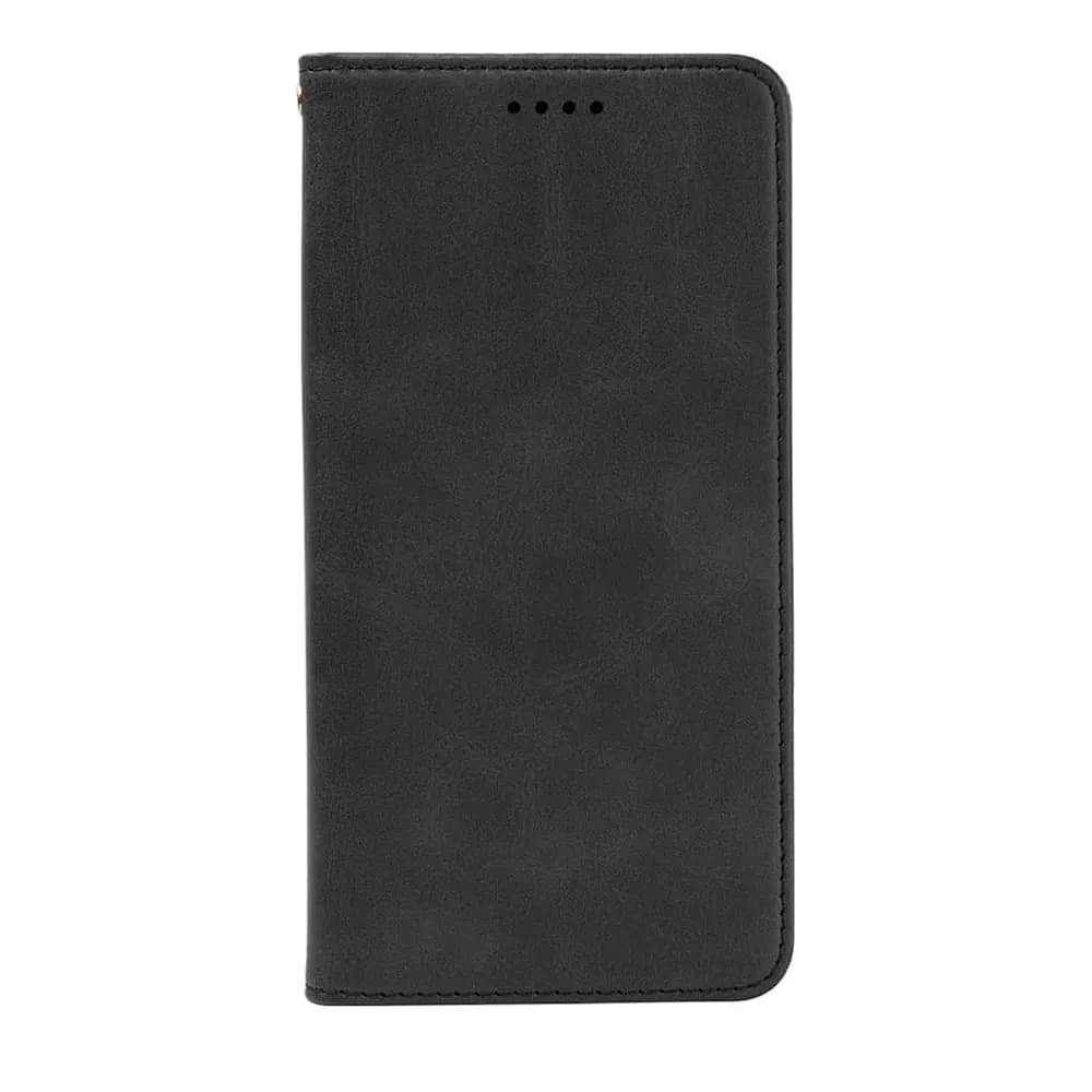 Hdd Flip Wallet Black Leather Case l Samsung S25 Ultra
