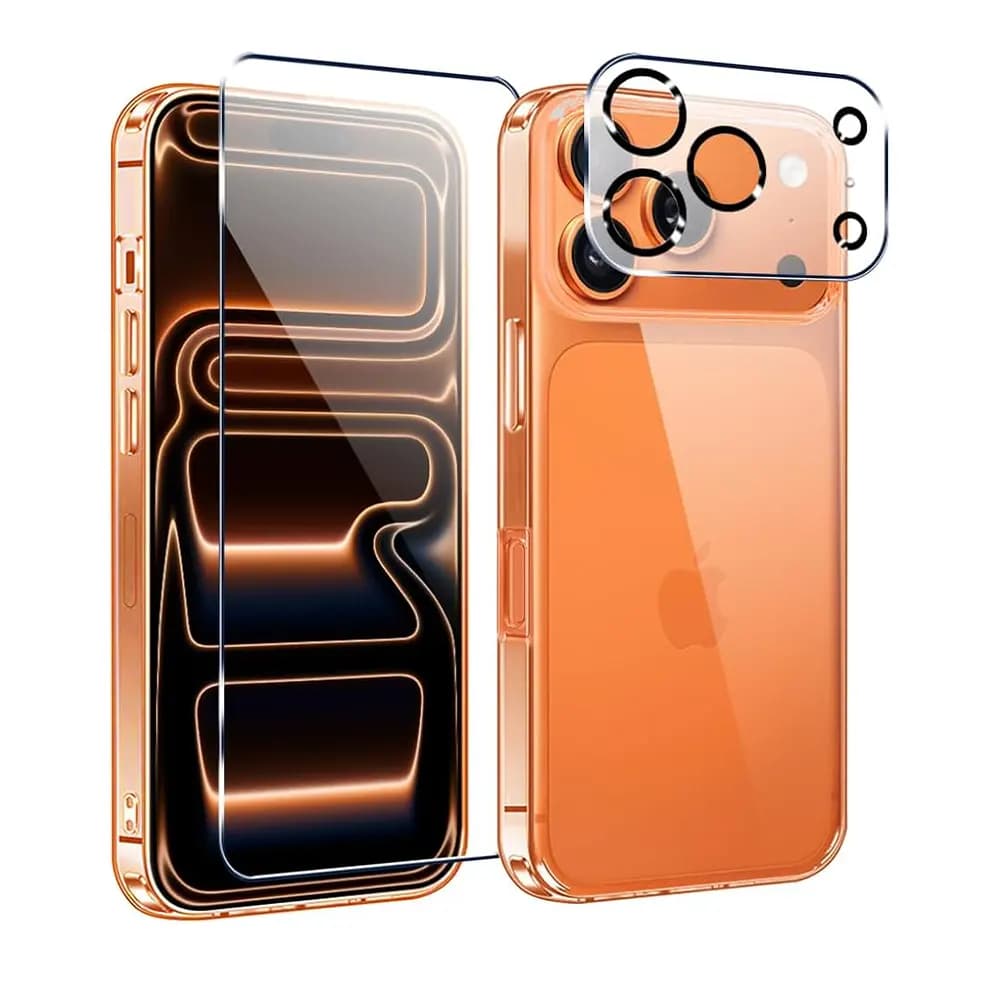 Banana Clear Screen Protector with Lens l iPhone 17 Pro Max