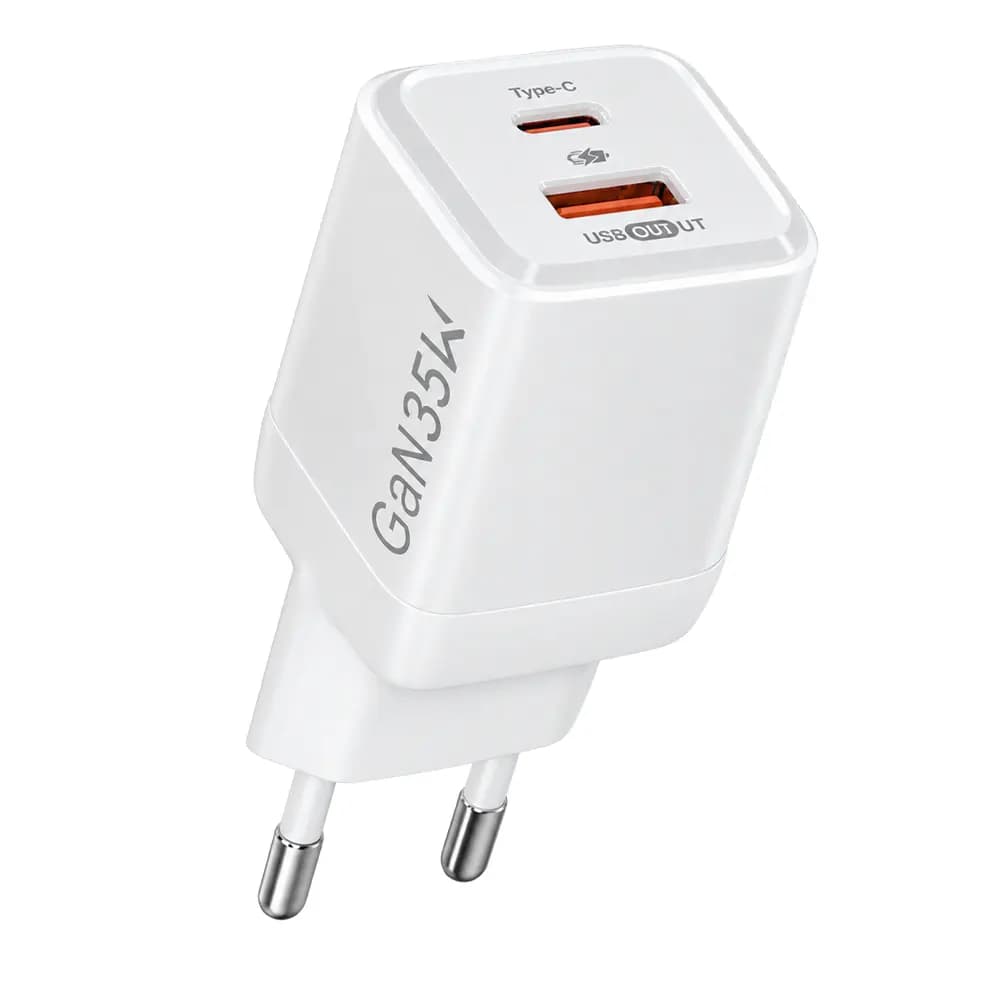 Zerotech A351 Fast Charger 2 Ports 35w | GaN