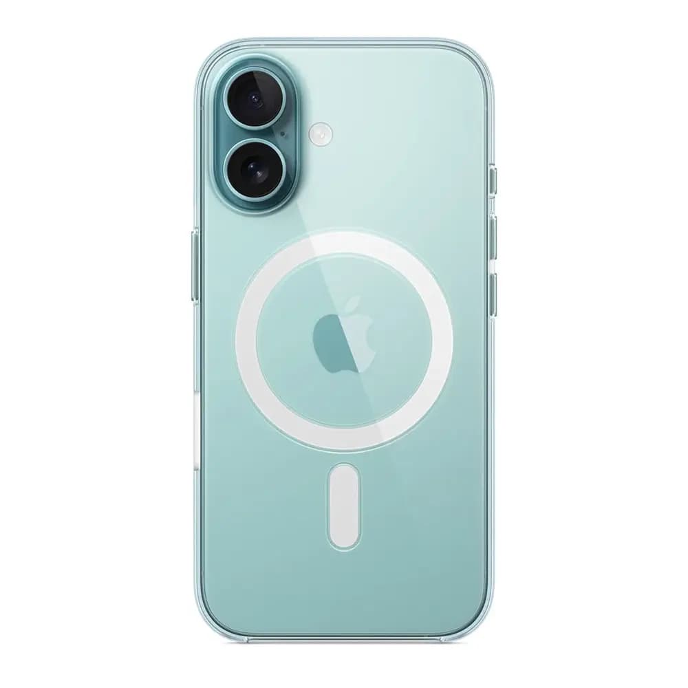 Green Lion Magsafe Crystal Clear Case l Iphone 16 Plus