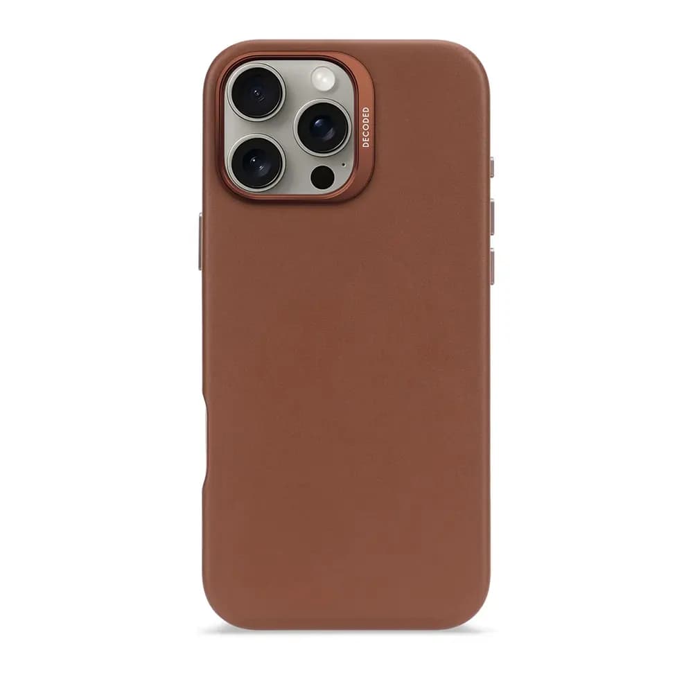Doyers Brown Leather Case l iPhone 16 Pro Max