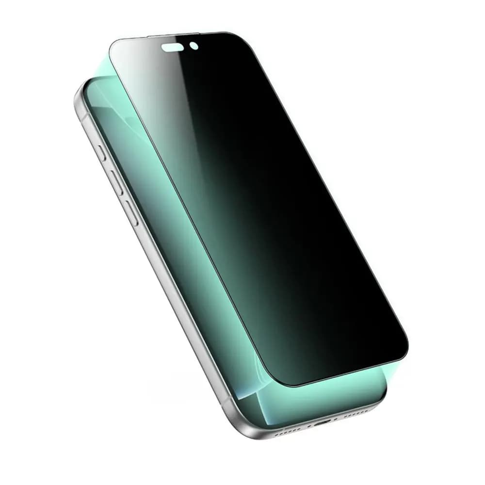Green Privacy Screen Protector l iPhone 17