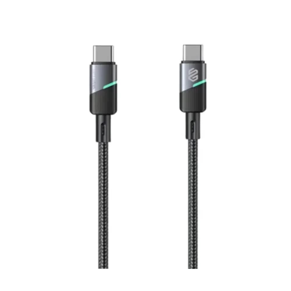 Smart Gate braided Light Aluminum USB-C to USB-C Fast Cable 1.8m